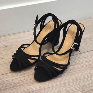 Schutz black heels sz 6.5